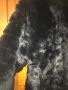 Дамско пухено якенце късо, снимка 1 - Якета - 45306661