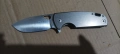 Оригинален нож двобен kyomi viper N690Co джобно титан, снимка 3