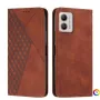 Motorola Moto G73 5G Diamond Pattern Wallet Калъф и Протектор, снимка 5