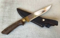 ПРОДАВАМ СТАР МАЙСТОРСКИ ЛОВЕН НОЖ С КАНИЯ - ВМЗ СОПОТ, снимка 1