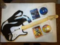 Китара Fender Stratocaster + Guitar Hero WT + Rockband 3 за Sony Playstation 3 PS3, снимка 7