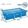 Басейн Rectangular Frame Intex, Правоъгълен, 300 x 200 x 75 см, 3834 литра, стоманена рамка, снимка 1