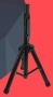 Стойка за тонколона, прожектор и др.  с размери 70 см и 120 см./ Стойката е специално създадена така, снимка 3