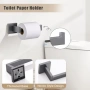 Нов Комплект аксесоари за баня 4 части неръждаема стомана 304 Поставка за хартия кърпа куки, снимка 3