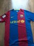 NIKE BARCELONA 2006 2007 HOME FOOTBALL SHIRT - мъжка футболна тениска С, снимка 3