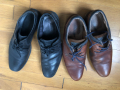 Мъжки кожени обувки 2 чифта, снимка 13