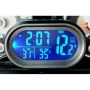 Мултифункционален часовник термометър за автомобил/ камион VST 7009V, снимка 2
