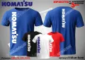 KOMATSU тениска и шапка st-blue-kom, снимка 10