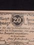 Банкнота НОТГЕЛД 20 хелер 1920г. Австрия перфектно състояние за КОЛЕКЦИОНЕРИ 44941, снимка 2