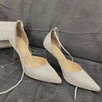 Официални дамски обувки на токчета и чанта, снимка 3 - Дамски елегантни обувки - 45081024