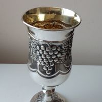 Сребърна чаша сребро 900, снимка 2 - Чаши - 45254153