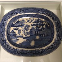 Рядка порцеланова чиния ,плато, снимка 1 - Колекции - 45011180