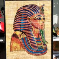 Египетски папируси , рисувани в рамка., снимка 6 - Картини - 45252987