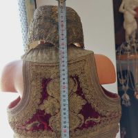Много рядко Османско детско елече със шапка/сърма позлата/, снимка 18 - Антикварни и старинни предмети - 38656164