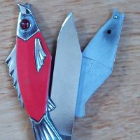 руски джобен нож рибка, снимка 2 - Колекции - 45395783