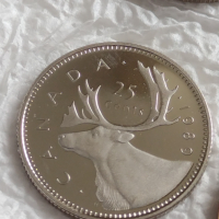 Лот монети 12 броя Канадски долари, центове непипани мат гланц перфектно състояние 42640, снимка 3 - Нумизматика и бонистика - 45020887