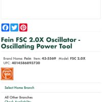 Fein FSC2.0 X - Мултифункционален инструмент, снимка 7 - Други инструменти - 45595910