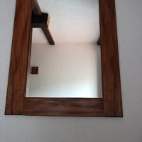 Дървено огледало - чинар, снимка 2 - Огледала - 44950315