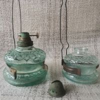 Газена лампа - голяма и малка , снимка 2 - Антикварни и старинни предмети - 45586682