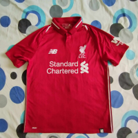 Liverpool 18/19 Home Shirt x #11 M. Salah, S, снимка 2 - Спортни дрехи, екипи - 45009418