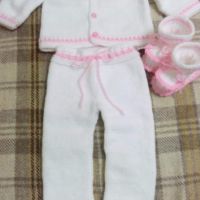 Бебешки комплекти - плетиво , снимка 5 - Комплекти за бебе - 45236239