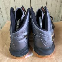 ''Nike LeBron 10 Lava Black Orange Gray'оригинални мъжки маратонки 43, снимка 7 - Маратонки - 45437769