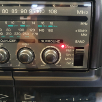 Радиокасетофон SONY CFD-555L Две касети, радио и диск. В отлично техническо състояние. В добър външе, снимка 8 - Аудиосистеми - 44956663