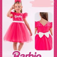 рокля барби с диадема , снимка 1 - Детски рокли и поли - 45510407