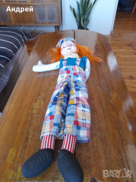 Стара кукла,клоун #15, снимка 1