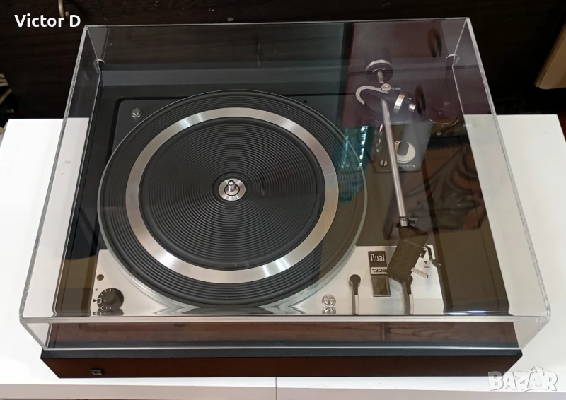 DUAL CS 1228 - Грамофон с нов капак, снимка 1