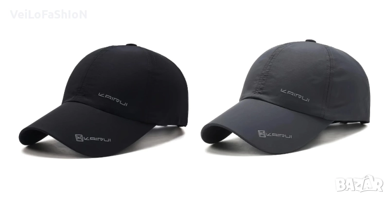 Нова шапка с козирка в два цвята, снимка 1