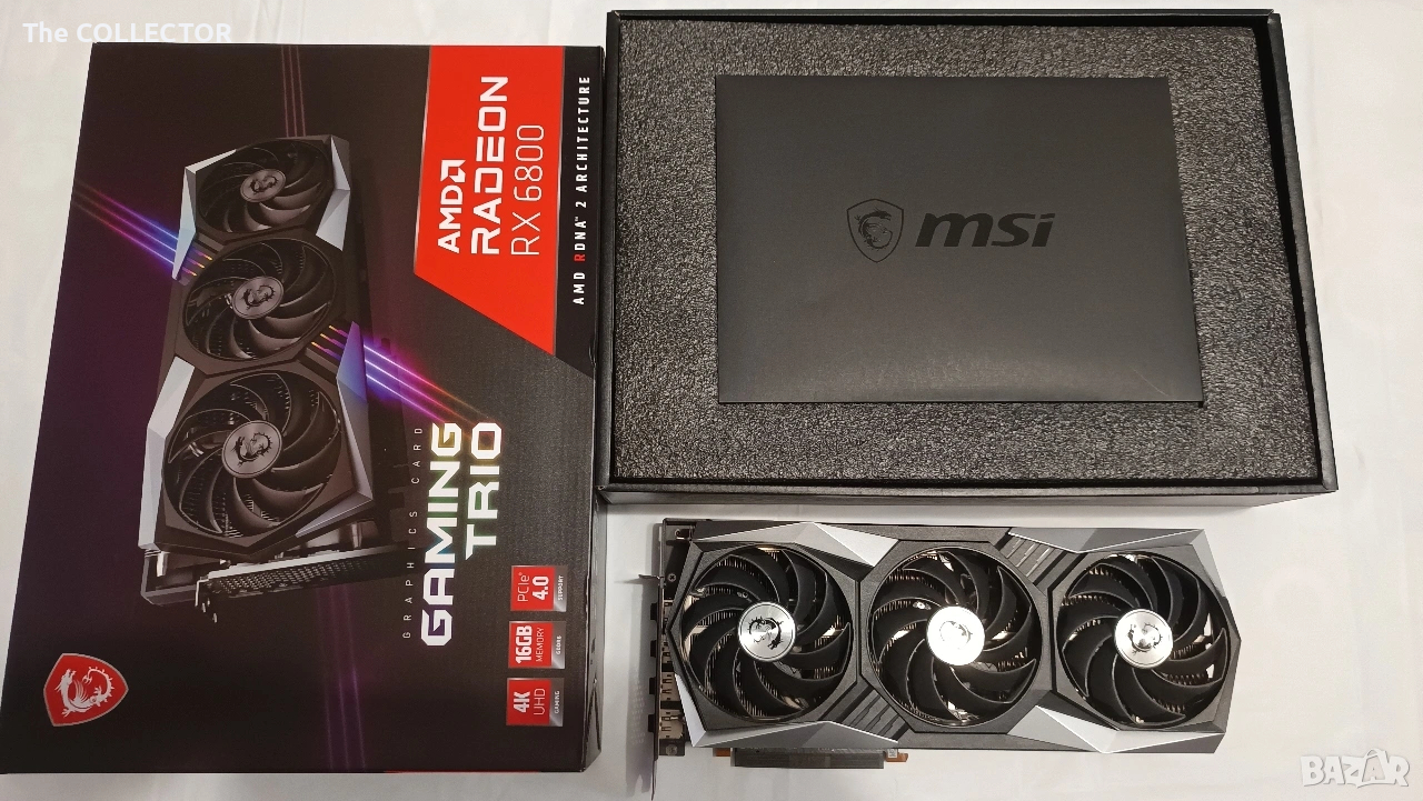 MSI Radeon RX 6800 16GB GDDR6 256bit, снимка 1