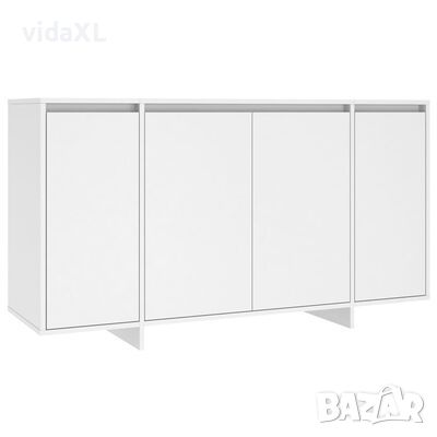 vidaXL Бюфет, бял, 135x41x75 см, инженерно дърво(SKU:809593, снимка 1