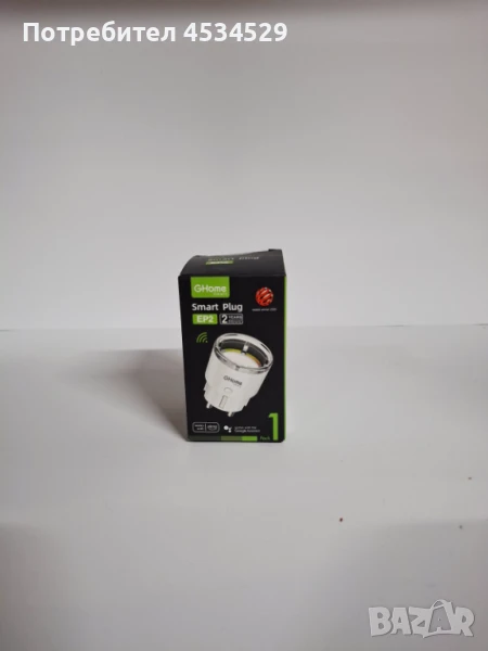 Домашен интелигентен WiFi контакт, снимка 1