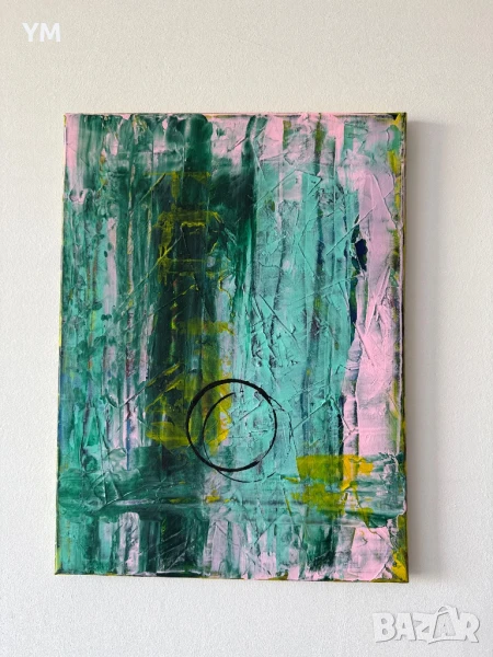 Картина абстракт 40/30, снимка 1