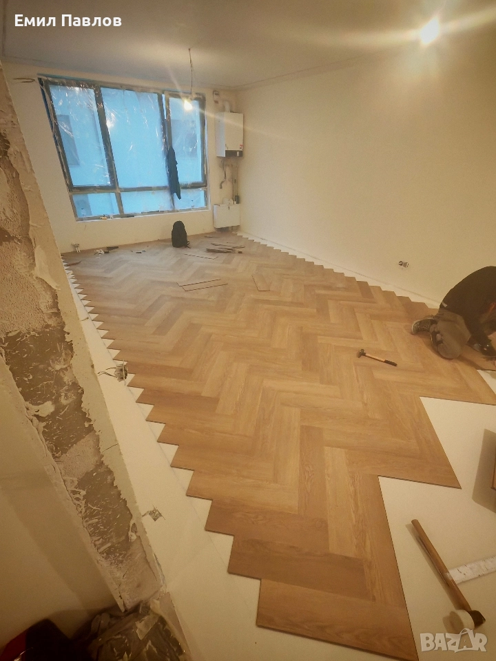 професионален монтаж на паркет, снимка 1