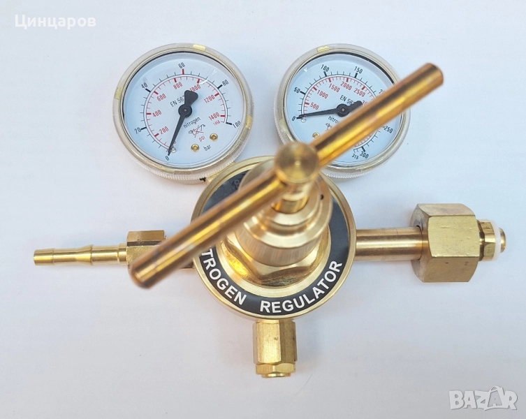 Азот редуктор, регулатор, редуцир-вентил 60bar, снимка 1
