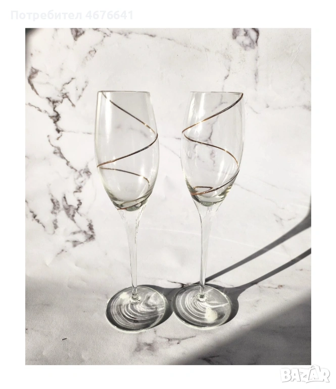 Чаши за шампанско, снимка 1