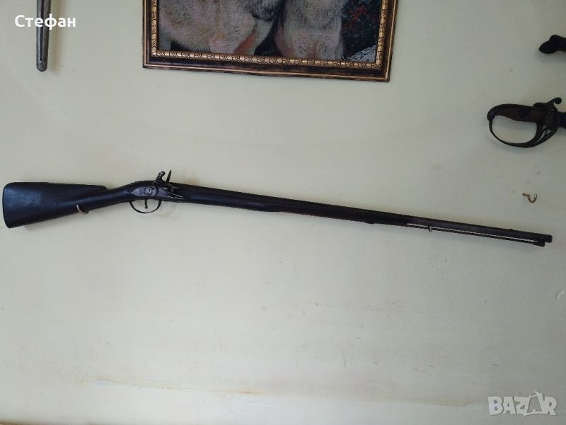 Стара кремъчна пушка., снимка 1