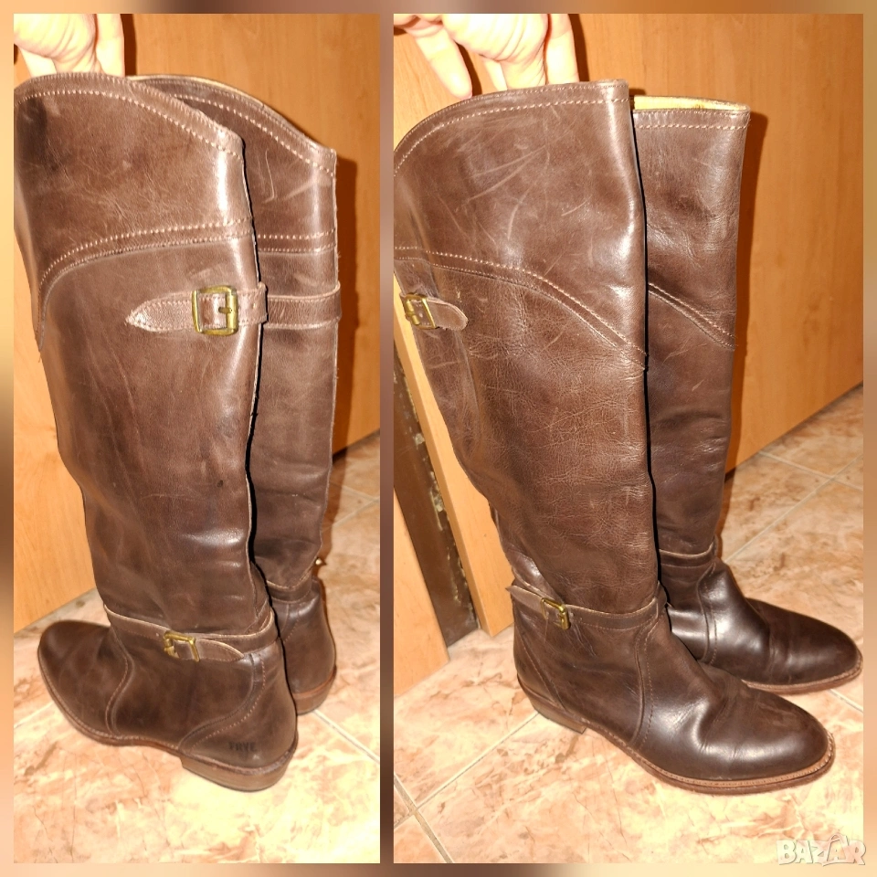 Дамски ботуши естествена кожа , снимка 1