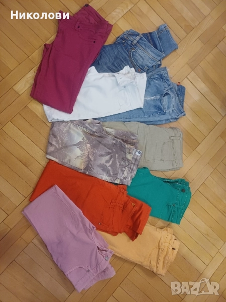 10 броя дънки и панталони за 15лв - размер 36, снимка 1