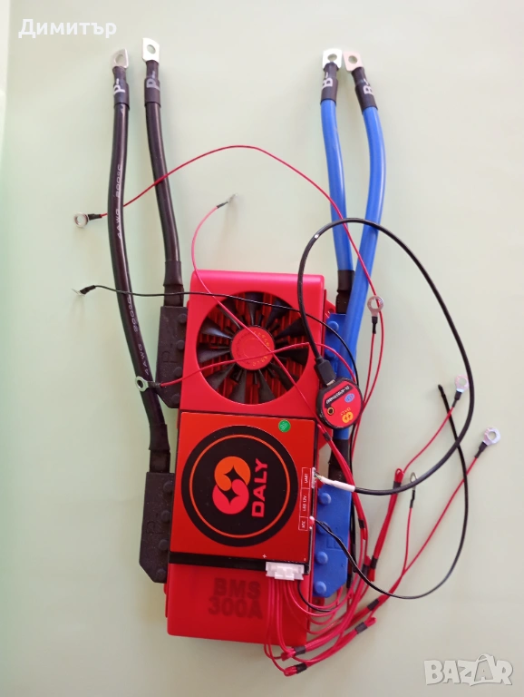 DALY BMS LifePo4 8s 24v 300a бмс контролер за литиевойонна батерия, снимка 1