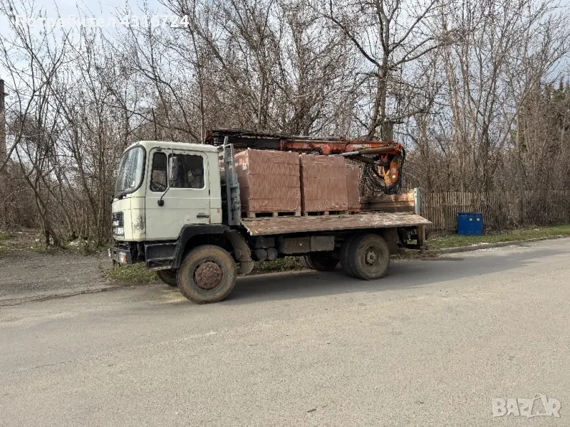 Транспортни услуги самосвал с кран, снимка 1