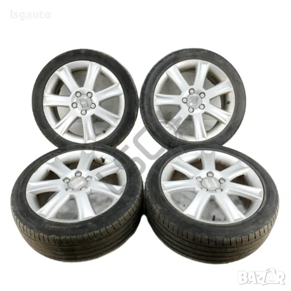 Алуминиеви джанти 5x112 с гуми R17 Seat Leon II 2005-2012 ID:146761, снимка 1