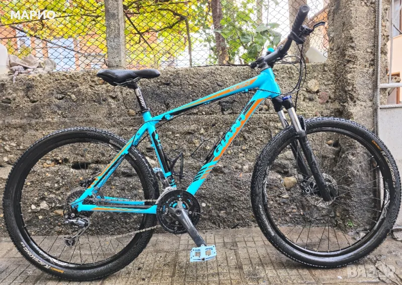 Giant Talon 27.5 цола. Deore. Rockshox Вилка 3х9 скорости Обслужен, снимка 1