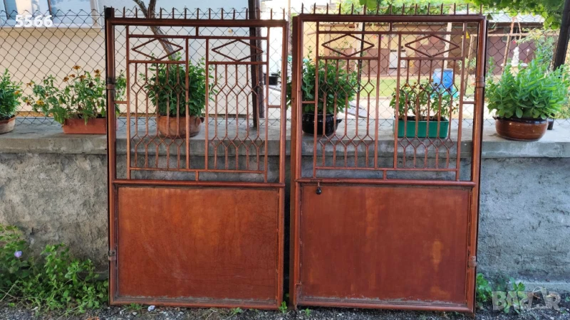Метални дворна врата / порта /, снимка 1