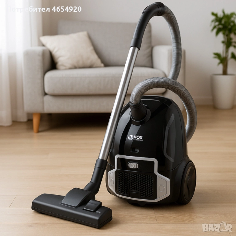 Прахосмукачка VOX SL-308, 800W, с торба, снимка 1