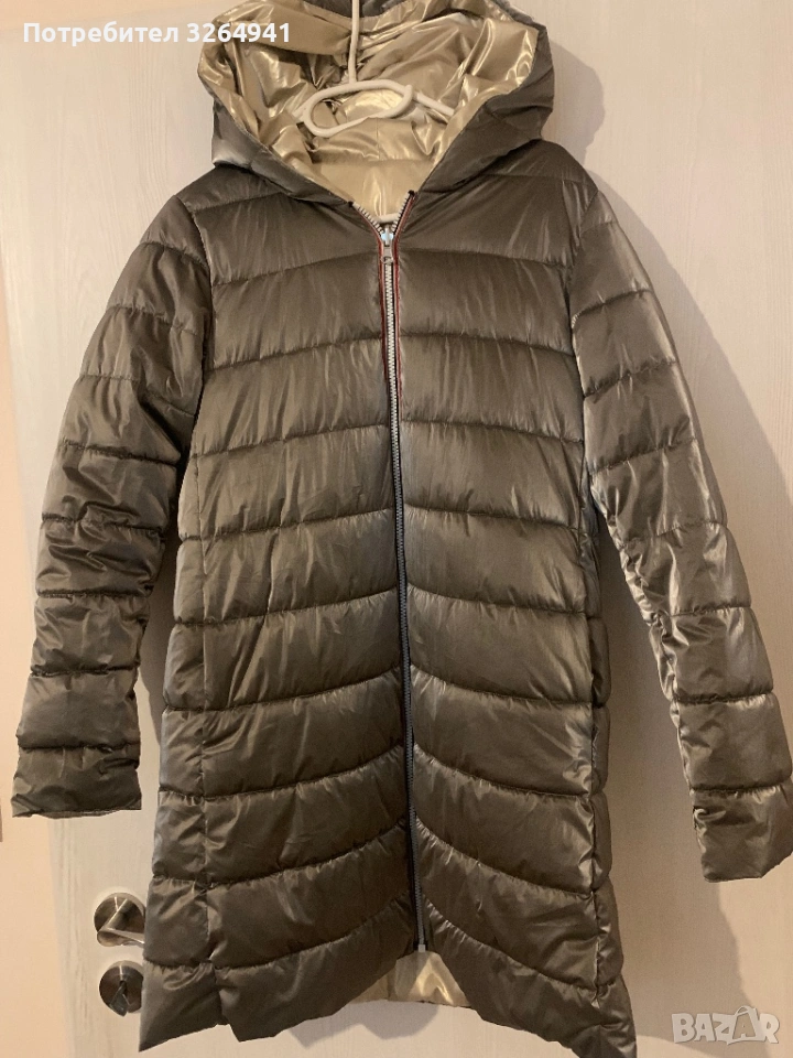 Дамско зимно марково яке с две лица, снимка 1
