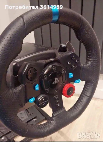 Волан Logitech G29 Driving Force Racing Wheel PS4,PS5,Mac and Windows, снимка 1