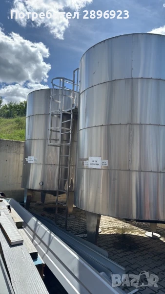 Хром никелови съдове с водна риза., снимка 1